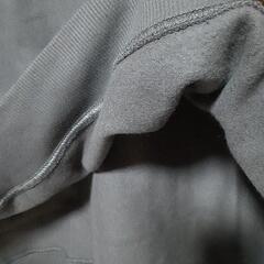 ⭕(35)タグ付き　新品未使用　LLサイズ　トレーナー　長袖　グレー色　綿100 秋冬物の画像