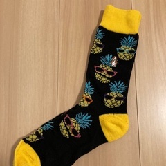 ハッシュパピー（Hush Puppies）靴下　パイナップル　かわいい