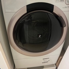 SHARP ドラム式　洗濯機の画像