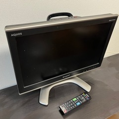 シャープ　AQUOS テレビ　20インチ