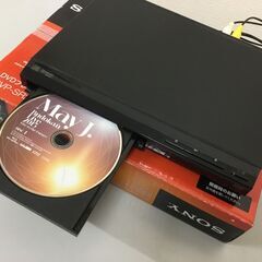 🐱ソニー DVDプレーヤー ブラック 再生専用 DVP-SR20 BCの画像