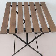 IKEA TÄRNÖ テルノー テーブル＆チェア2脚 屋外の画像