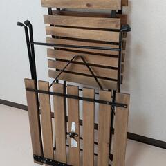 IKEA TÄRNÖ テルノー テーブル＆チェア2脚 屋外の画像