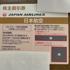 JAL 株主割引券
