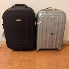 機内持ち込みスーツケース2個