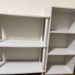 【11/26まで】カラーボックス　　棚　ホワイト　