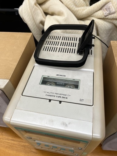 DENON システムコンポ ミニコンポ D-M2 ジャンク オーディオ機器 動作確認済み CD MDコンポ カセット