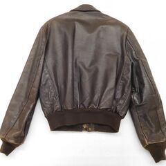 SCHOTT ショット A-2 フライトジャケット レザー 30-1415 ブラウン size:42の画像