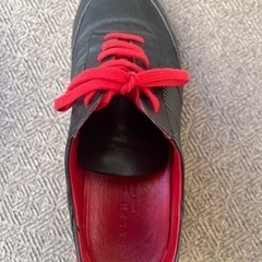ラルフローレン　レザー　メンズ　25センチの画像