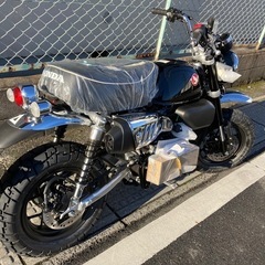 【モンキー125】新車❗️ついに入荷❗️JB05型　HONDA製　シーンシルバーメタリック　若林自転車　膳所店　SALE中❗️の画像