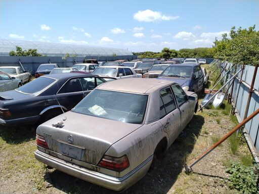 Mベンツ124-E280リサイクル部品取り車両-エンジンA/T装備