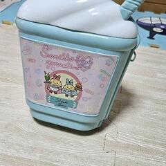 アイスクリーム屋さんごっこ　収納箱の画像