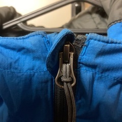 L.L.Bean フード付き中綿ダウンジャケット ブルー メンズ Mの画像