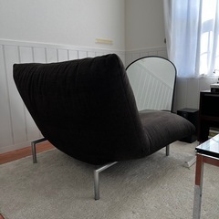 ligne roset リーンロゼ calin カラン ブラウン 1p ソファ シングルソファ リーンロゼの画像
