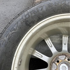 スタッドレス付きアルミホイール4本セットの画像