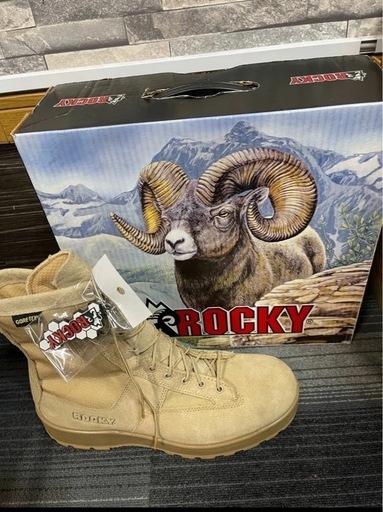 アメリカ軍 ROCKY 790G デザートブーツ 未使用箱付き 米軍放出品 ビブラム ACB