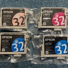 EPSON 純正インク３種４点