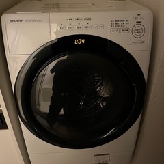 [F様]ドラム洗濯機(ヒートポンプ式)/アレクサechoドット付...