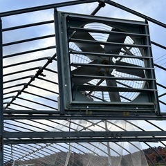 ビニールハウスファンの画像