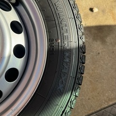 スタッドレスタイヤ　ダウンロップ　155/80R14　の画像