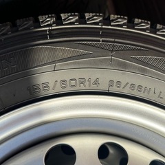 スタッドレスタイヤ　ダウンロップ　155/80R14　の画像