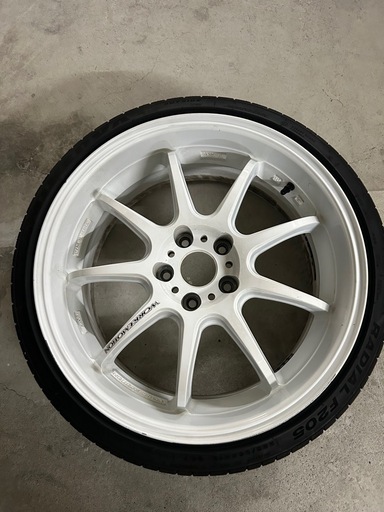 ワークエモーションD9R 19インチ　8.5j +45