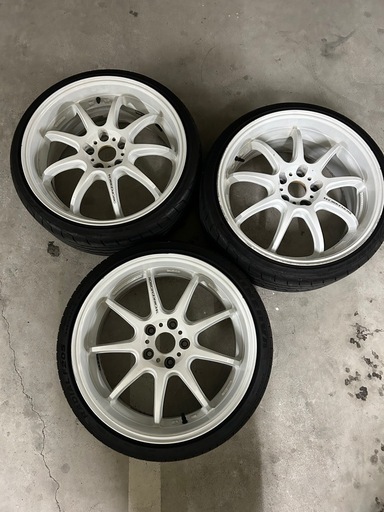 ワークエモーションD9R 19インチ　8.5j +45