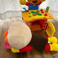 アンパンマン工具とぬいぐるみセットの画像