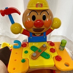 アンパンマン工具とぬいぐるみセットの画像