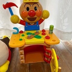 アンパンマン工具とぬいぐるみセットの画像