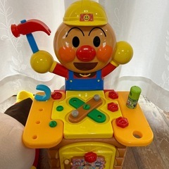 アンパンマン工具とぬいぐるみセットの画像