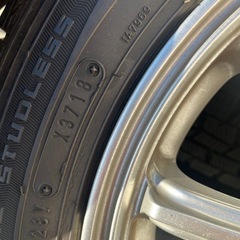 スタッドレスアルミホイール付き155/65R14の画像