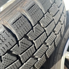 スタッドレスアルミホイール付き155/65R14の画像