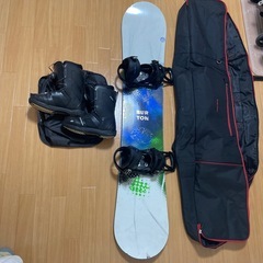 セット品】スノーボード1式セット‼️(板、靴、ビンディング