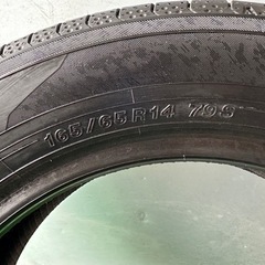 2022年製　ヨコハマタイヤ　ブルーアースRV 165/65R14 79S  軽自動車の画像