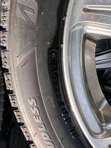 155/65R14 スタッドレスタイヤ　新品　2023年製　アルミホイール　4本セット