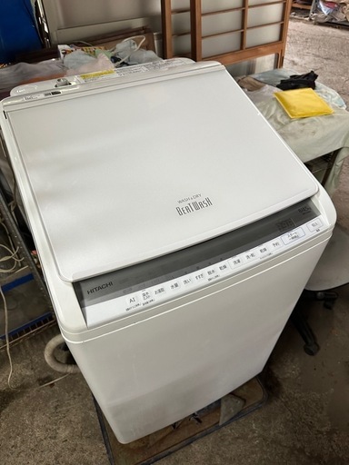 日立洗濯乾燥機ビートウォッシュBW-DV80Fホワイト