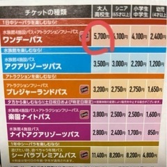 横浜八景島シーパラダイスワンデーパス　大人2名