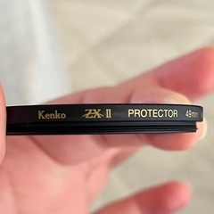 【美品】kenko カメラレンズ用プロテクター　49mm
