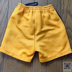 シーガルキッズ　短パン　ショートパンツ　オレンジ　中古の画像