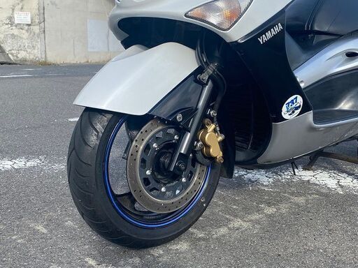 ☆車検R9.4.29迄  YAMAHA T-MAX 500 ヤマハ ハンドル スクリーン ETC リアボックス スクーター☆