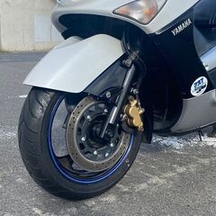 ☆車検R9.4.29迄  YAMAHA T-MAX 500 ヤマハ ハンドル スクリーン ETC リアボックス スクーター☆の画像