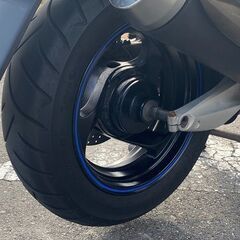 ☆車検R9.4.29迄  YAMAHA T-MAX 500 ヤマハ ハンドル スクリーン ETC リアボックス スクーター☆の画像