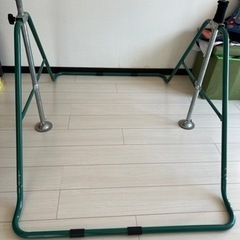 MRG  家庭用練習鉄棒　折りたたみ式　室内用鉄棒　補助ベルト付きの画像