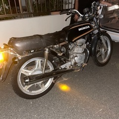 cb125t コムスターホイールの画像