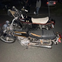 cb125t コムスターホイールの画像