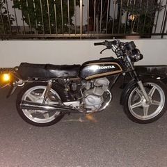 cb125t コムスターホイールの画像