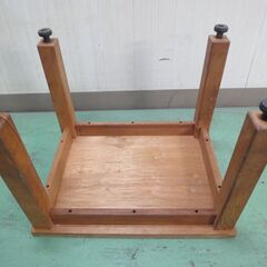 木製ローテーブル 550×420×420 ★中古★の画像
