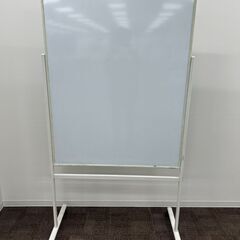 【中古：12/8掲載終了予定】片面ホワイトボード（高さ180cm...