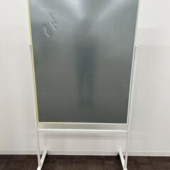 【中古：12/8掲載終了予定】片面ホワイトボード（高さ180cm, 横97cm, 幅57cm）の画像